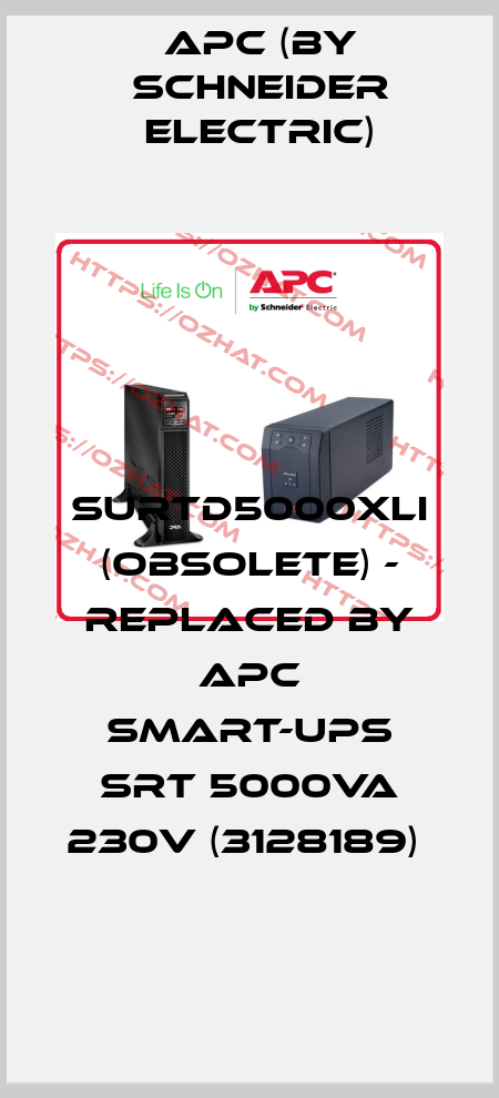 SURTD5000XLI (OBSOLETE) - replaced by APC Smart-UPS SRT 5000VA 230V (3128189)  APC (by Schneider Electric)
