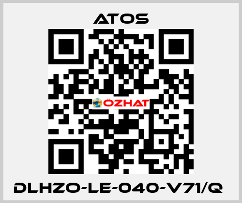 DLHZO-LE-040-V71/Q  Atos