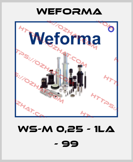 WS-M 0,25 - 1LA - 99 Weforma