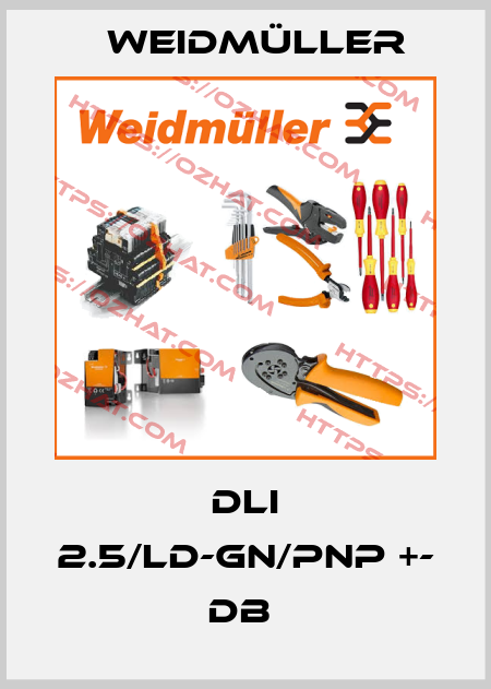 DLI 2.5/LD-GN/PNP +- DB  Weidmüller