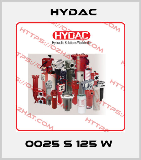 0025 S 125 W  Hydac
