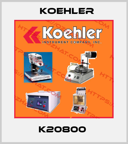 K20800  Koehler