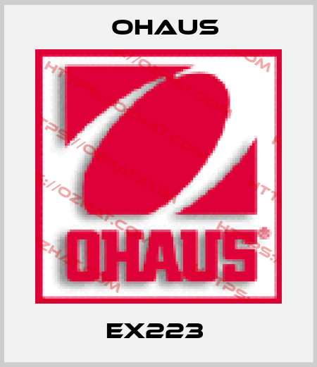 EX223  Ohaus