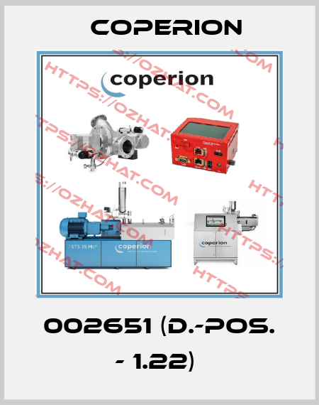 002651 (D.-POS. - 1.22)  Coperion