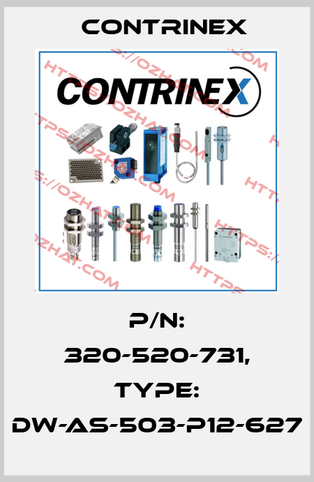 P/N: 320-520-731, Type: DW-AS-503-P12-627 Contrinex