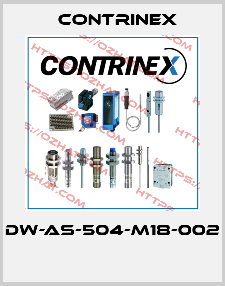 DW-AS-504-M18-002  Contrinex