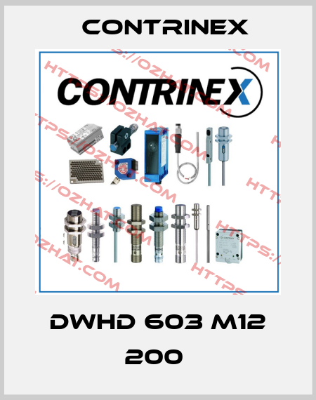 DWHD 603 M12 200  Contrinex