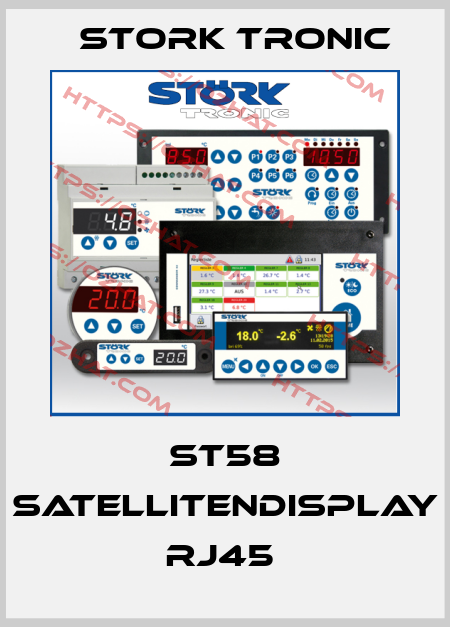 ST58 Satellitendisplay RJ45  Stork tronic
