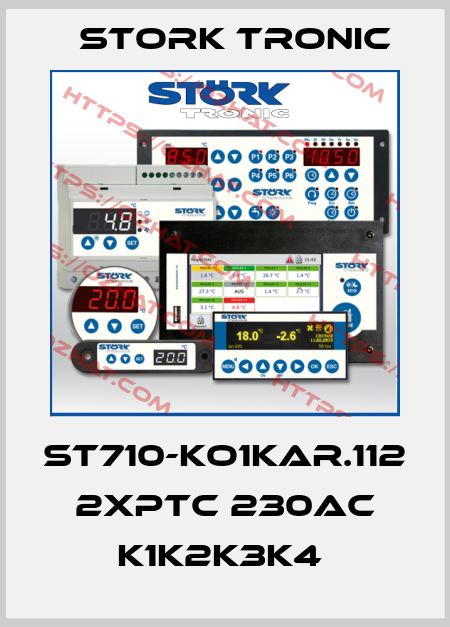 ST710-KO1KAR.112 2xPTC 230AC K1K2K3K4  Stork tronic