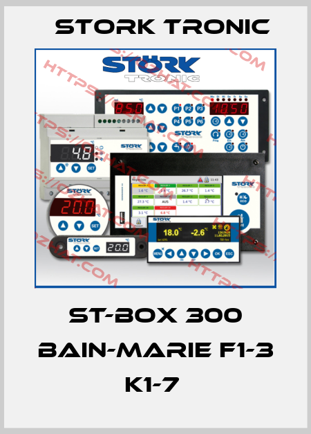 ST-BOX 300 Bain-Marie F1-3 K1-7  Stork tronic