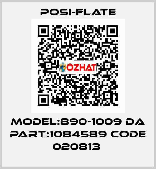 Model:890-1009 Da Part:1084589 Code 020813  Posi-flate