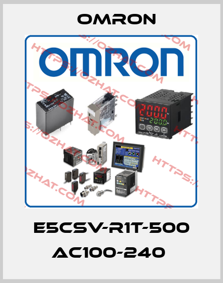 E5CSV-R1T-500 AC100-240  Omron