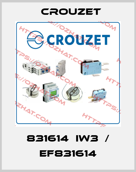 831614  IW3  / EF831614 Crouzet