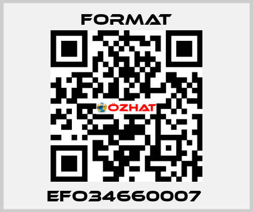 EFO34660007  Format