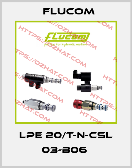 LPE 20/T-N-CSL 03-B06  Flucom