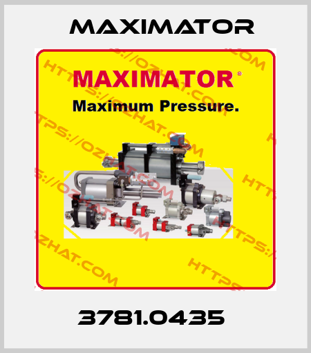 3781.0435  Maximator