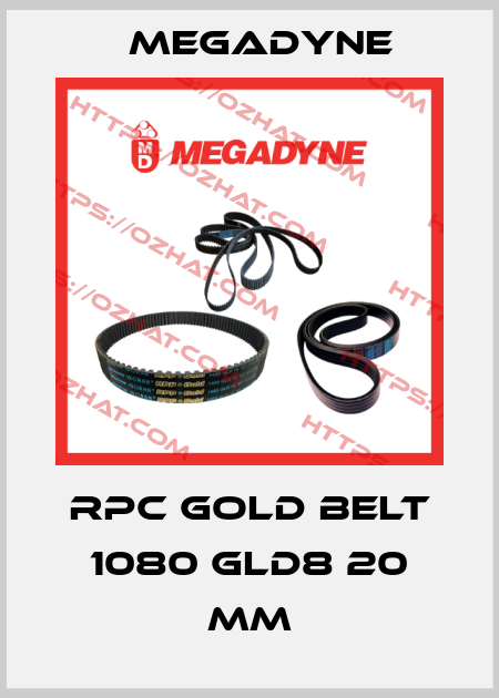 RPC GOLD belt 1080 GLD8 20 mm Megadyne