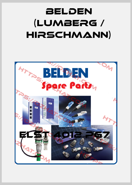 ELST 4012 PG7  Belden (Lumberg / Hirschmann)
