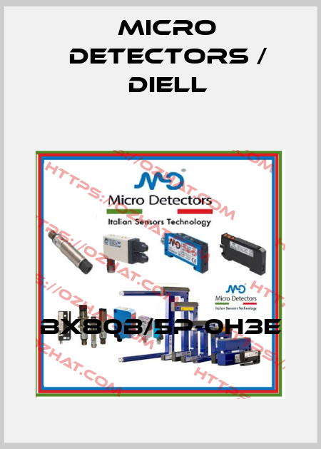 BX80B/5P-0H3E Micro Detectors / Diell