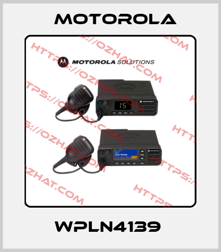 WPLN4139  Motorola