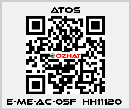 E-ME-AC-05F  HH11120  Atos