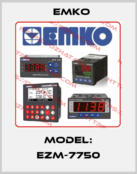Model: EZM-7750 EMKO