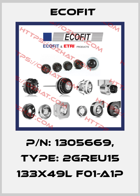 P/N: 1305669, Type: 2GREu15 133x49L F01-A1p Ecofit