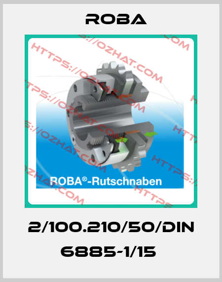 2/100.210/50/DIN 6885-1/15  Roba