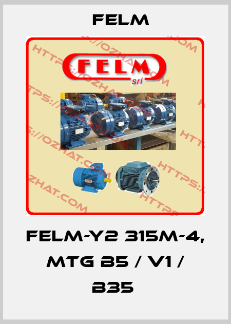 FELM-Y2 315M-4, MTG B5 / V1 / B35  Felm