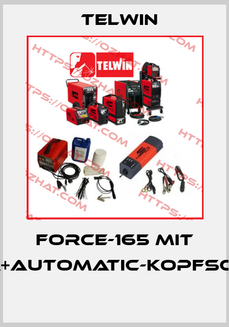 FORCE-165 MIT SPLA+AUTOMATIC-KOPFSCHIRM  Telwin