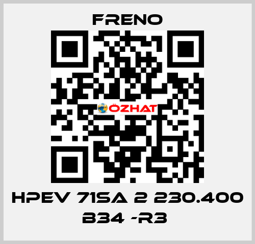 HPEV 71SA 2 230.400 B34 -R3  Freno