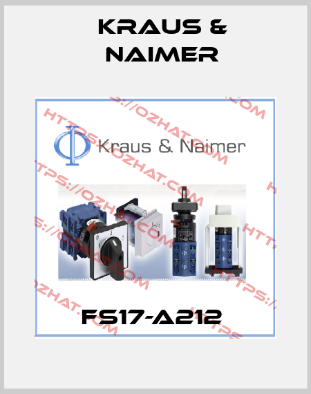 FS17-A212  Kraus & Naimer