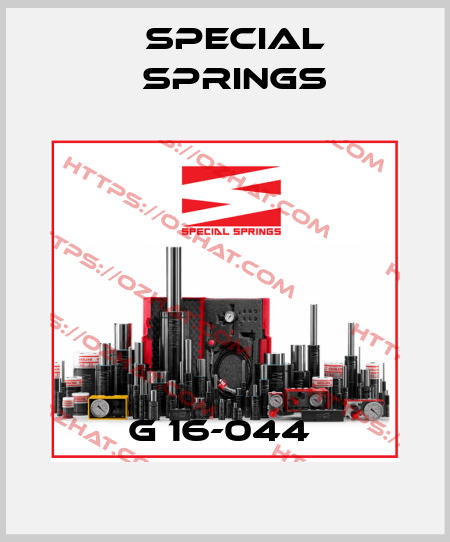 G 16-044  Special Springs
