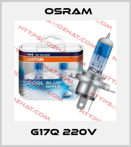 G17Q 220V  Osram