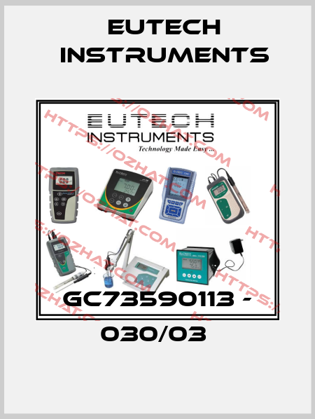 GC73590113 - 030/03  Eutech Instruments