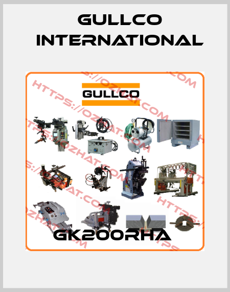 GK200RHA  Gullco International