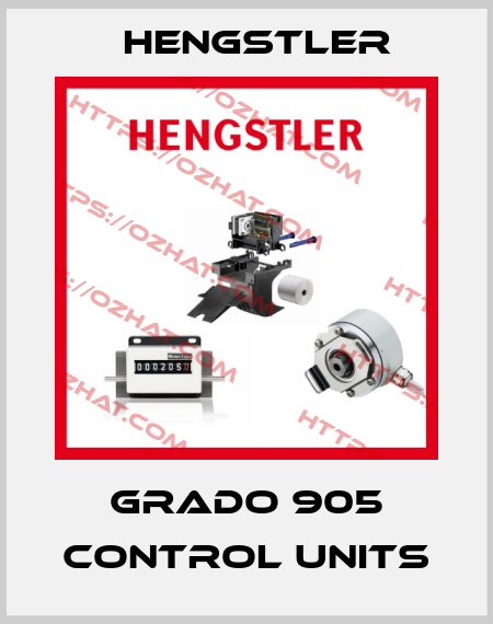 GRADO 905 CONTROL UNITS Hengstler