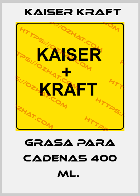 GRASA PARA CADENAS 400 ML.  Kaiser Kraft