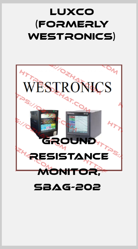 GROUND RESISTANCE MONITOR, SBAG-202  Luxco (formerly Westronics)