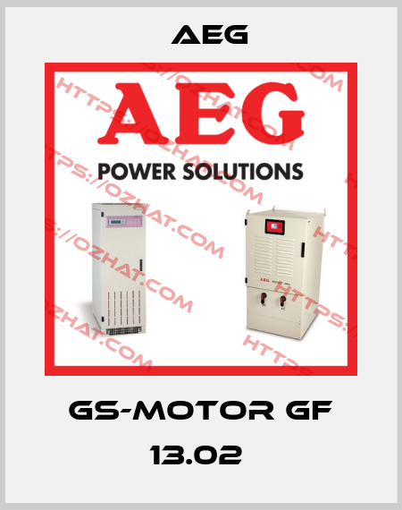 GS-MOTOR GF 13.02  AEG
