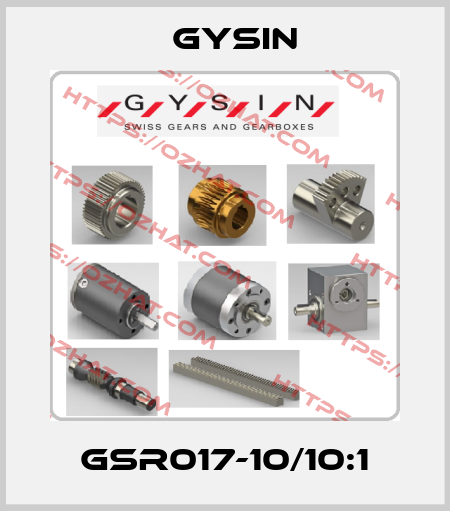 GSR017-10/10:1 Gysin