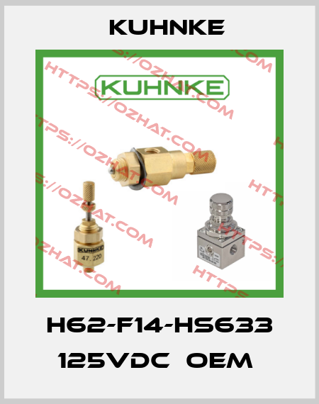 H62-F14-HS633 125VDC  OEM  Kuhnke