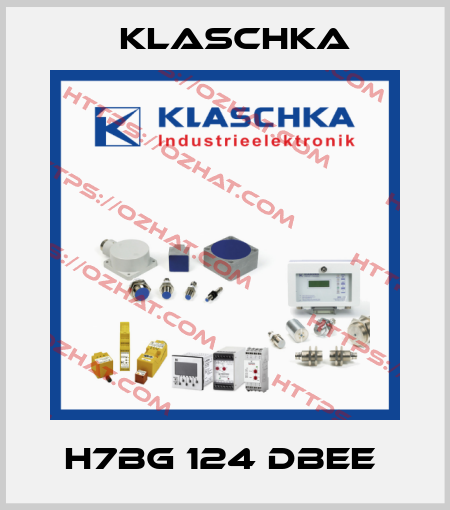 H7BG 124 DBEE  Klaschka