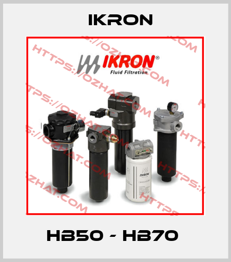 HB50 - HB70  Ikron