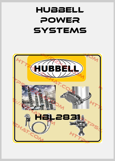 HBL2831 Hubbell Power Systems