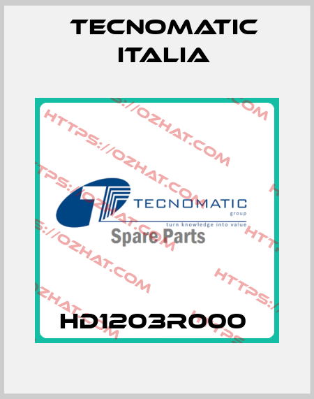 HD1203R000  Tecnomatic Italia