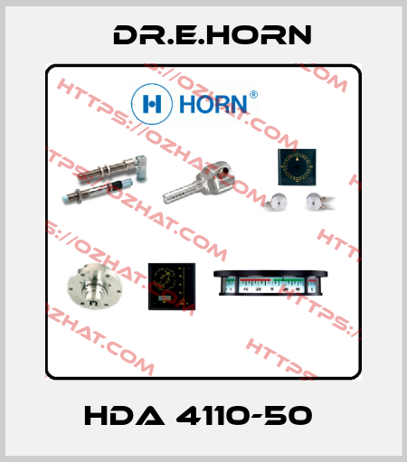 HDA 4110-50  Dr.E.Horn