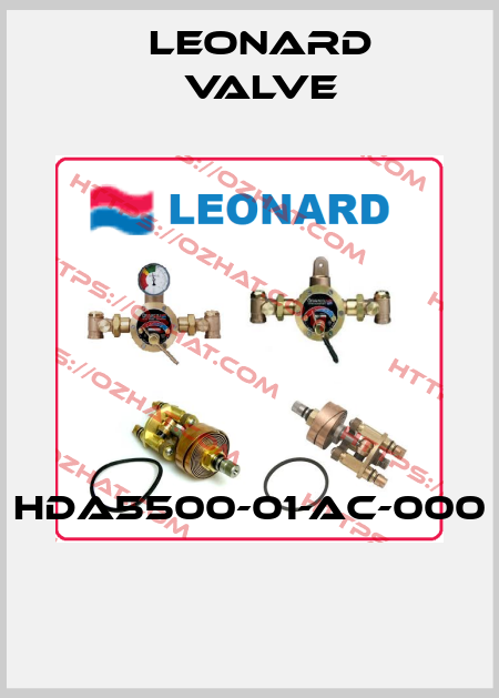 HDA5500-01-AC-000  LEONARD VALVE