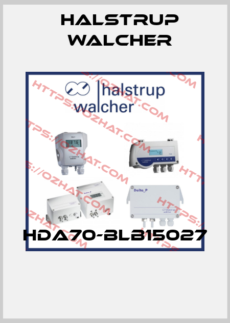 HDA70-BLB15027  Halstrup Walcher