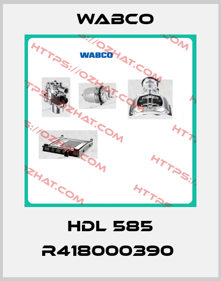 HDL 585 R418000390  Wabco